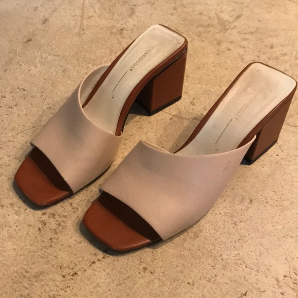 Intentionally Blank Shoes - Intentionally Blank mule block heel sandal 38